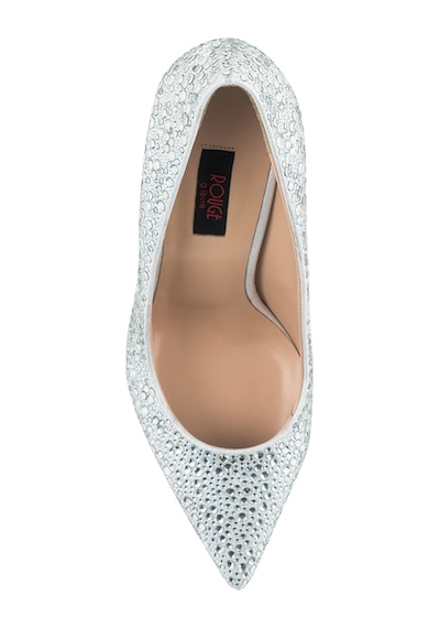 Rouge Stiletto Kadın Gece & Abiye Ayakkabı 4924-18 Beyaz
