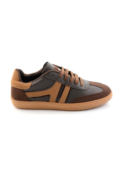 Bambi Kahve Süet Kadın Sneaker K01833025072