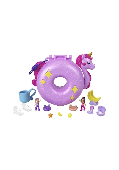 Polly Pocket HKV34 Unicorn Temalı Oyun Seti Polly Pocket HKV34 Unicorn Temalı Oyun Seti