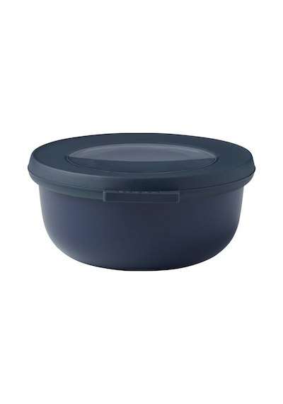 Tr Cirqula Çok Amaçlı Kase Yuvarlak Nordic Denim 350 Ml Saklama Kutusu, Buzdolabı Kutusu, Derin Dondurucu, M Diğer