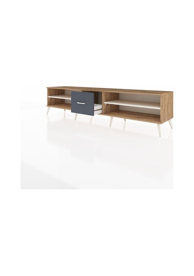 Hyperion Tv Ünitesi 2 Raflı Tek Çekmeceli 220x44x51 Çam-aytaşı/antrasit Aytası/antrasıt - Atlas Çam Hyperion Tv Ünitesi 2 Raflı Tek Çekmeceli 220x44x51 Çam-aytaşı/antrasit Aytası/antrasıt - Atlas Çam