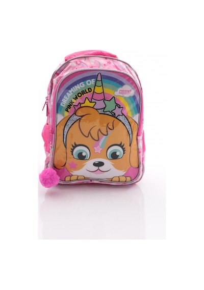 Muggle Mu-9032 Pink World Koleksiyonu İlkokul Çantası