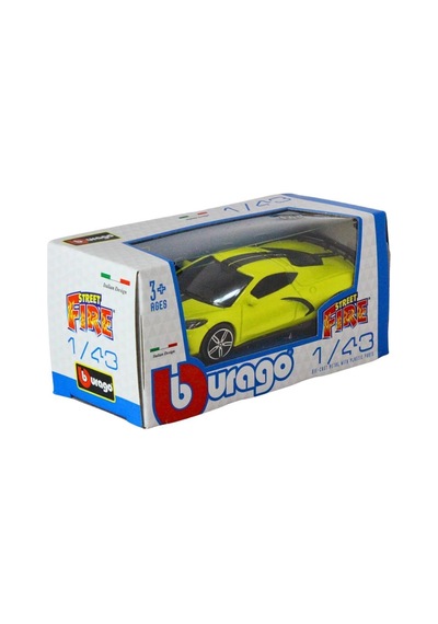 Bburago 1:43 Street Fire - 2020 Chevrolet Corvette Stıngray Coupe