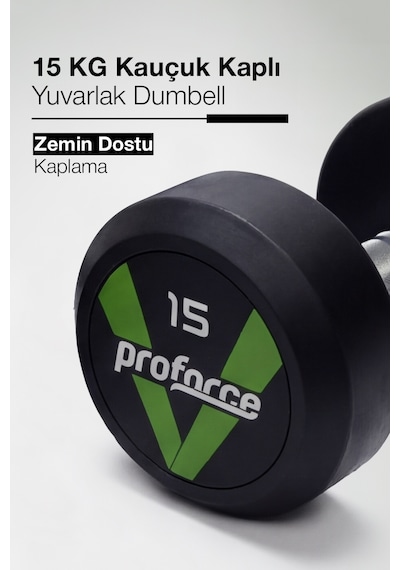 Proforce Dambıl Ağırlık Db15 Kg Tek Adet