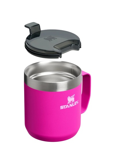 The Legendary Camp Mug Kapaklı Termos Bardak 0.35l 12oz - Violet Blossom Mor