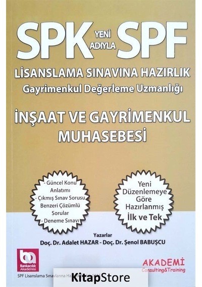 Spf Inşaat ve Gayrimenkul Muhasebesi / Komisyon