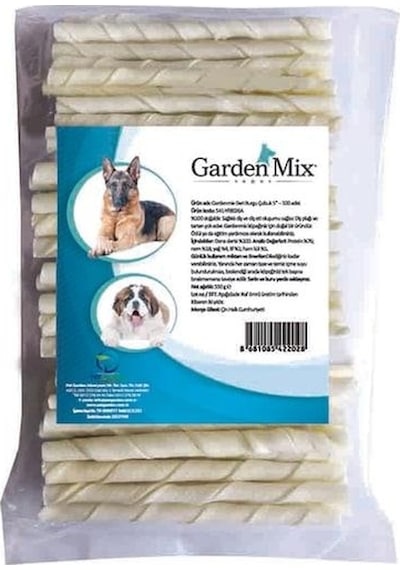 Gardenmix Sütlü Burgu Stick 5'' 5 g. 100 Lü Paket