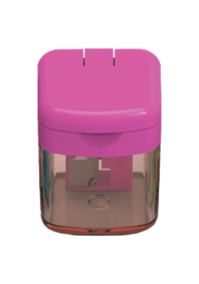 Mini Box Trendy Tek Gözlü Kalemtraş Pembe