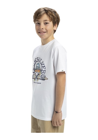 Quıksılver Quiksilver Ev Skull Feast Yth Erkek Çocuk Beyaz Tişört 908 Beyaz
