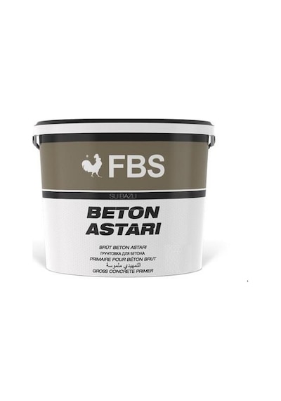 Fbs Brüt Beton Astarı 12 Kg Kırmızı Diğer