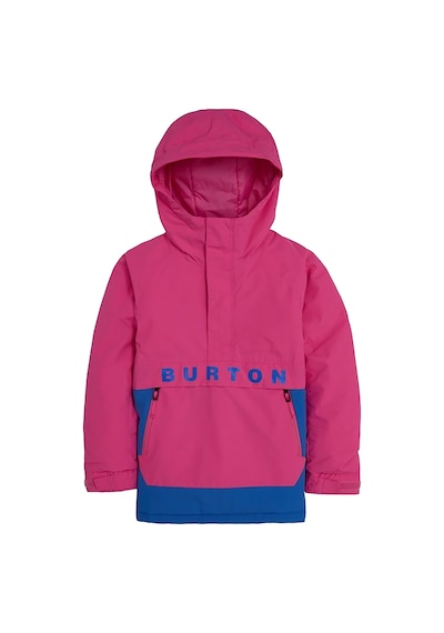 Burton Burton Kids' Frostner 2l Anorak Unisex Çocuk Pembe Snowboard Ceketi Fuchsia Fusion/amparo Blue Pembe Burton Burton Kids' Frostner 2l Anorak Unisex Çocuk Pembe Snowboard Ceketi Fuchsia Fusion/amparo Blue Pembe