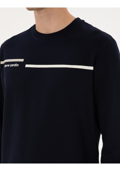 Pierre Cardin Erkek Lacivert Sweatshirt 50317675-vr033 Lacivert