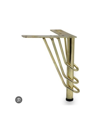 İdeal 12 Cm Gold Metal Ayak 4 Adet Sarı