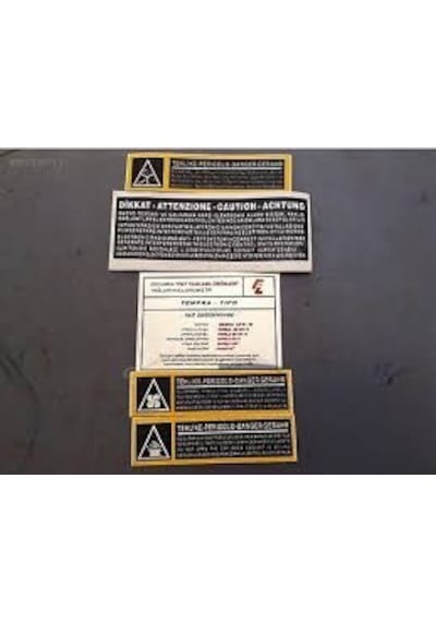 Motor İçi Etiket Tempra Tipo Uno 501635953