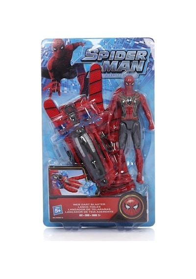 Ağ Atan Eldiven Spider-man Figürlü Eldiven Seti