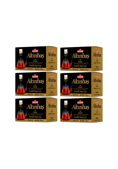 Altınbaş Demlik Poşet Çayı 5gr 40 Adet Altılı Paket