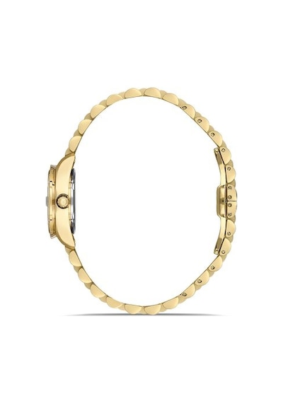 Ql156g-08sg Hislon Kol Saati 22 Mm / Gold Gri
