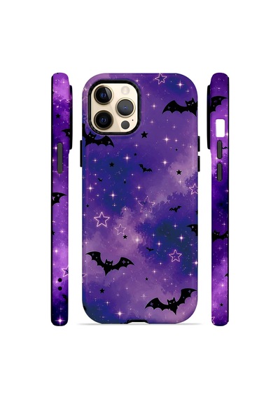Velvoria Valestra Bat Sky Apple iPhone Uyumlu 12 Pro Max Magsafe Koruma Kılıfı Valestra Magline - Bat Sky