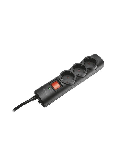 Trust Surge Guard 21056 3'lü Siyah Akım Korumalı Priz