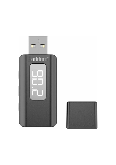 Earldom Br17 Bt 5.3 Sd Kart Ve Aux Çıkışlı Arama Destekli Dijital Ekranlı 2in1 Usb Fm Transmitter