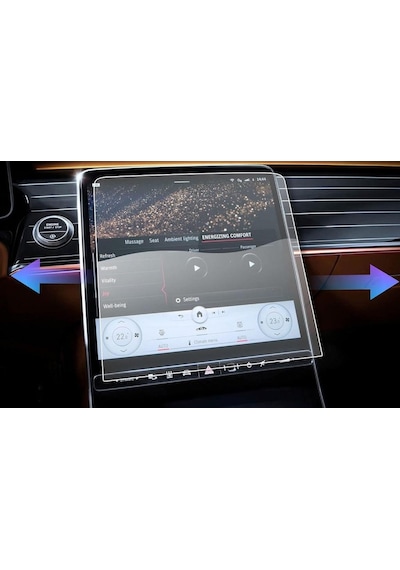 Mercedes Eqe 350 12.8 İnç Mat Ekran Koruyucu Multimedya