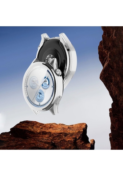 Huawei Watch Gt5 46mm Kasa Kılıf Ve Ekran Koruyucu 360 Tam Koruma Kapak