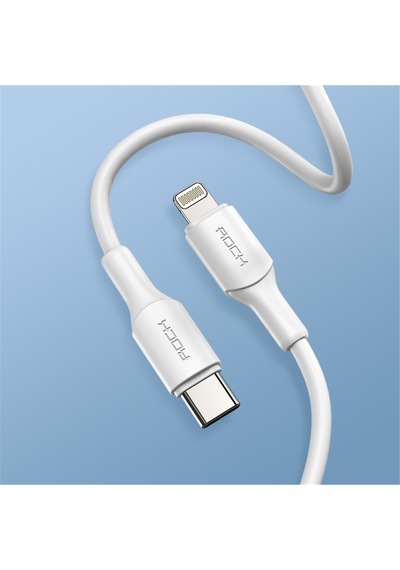 Z18 Type-c To Lightning Hızlı Data/şarj Kablosu Pd 20w 1mt Beyaz