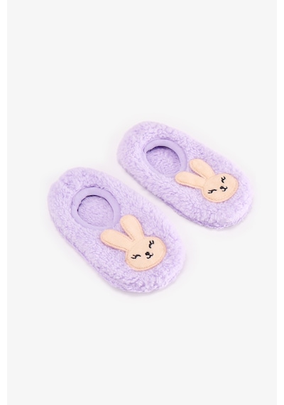 Penti Kız Çocuk Lila Rabbit Tavşan Desenli Çetik
