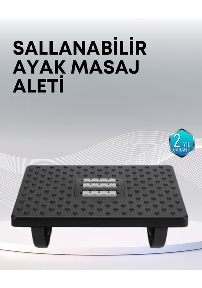 Ayak Destek Ve Masaj Aleti - Ergonomik, Isıtmalı, Ayarlanabilir Yükseklik Çok Renkli