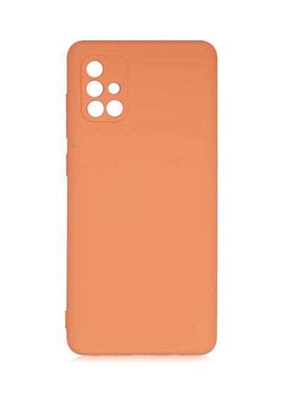 Zore Galaxy A71 Kılıf Ogaa Mara Lansman Kapak - Turuncu