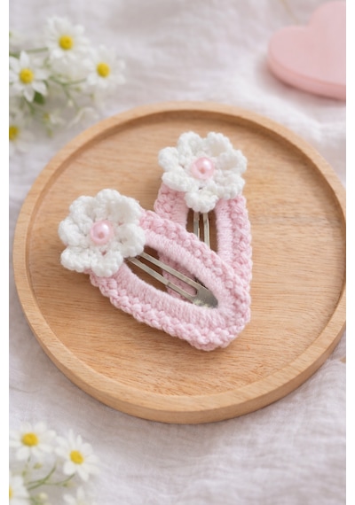 Diademaksesuar Kar Çiçeği Diadem Aksesuar Pembe