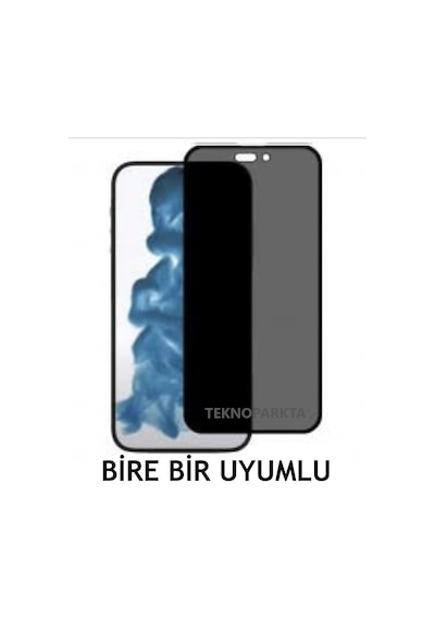 Apple  Uyumlu iPhone 14 Pro Max Hayalet Privacy Gizli Görünmez Tam Kaplayan Kırılmaz Cam Ekran Koruyucu