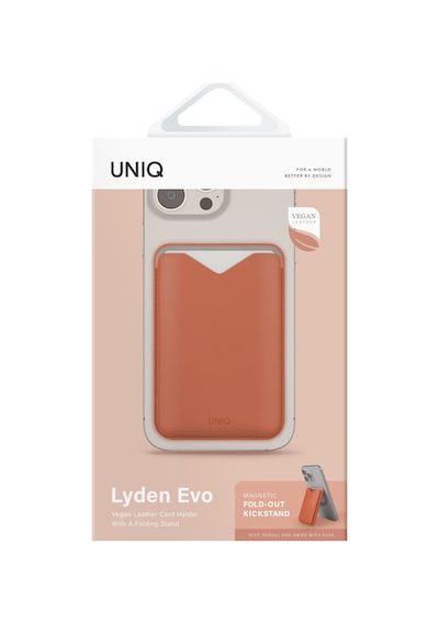Apple Uyumlu iPhone 17 / 16 / 15 Seriler İle Kartlık Lyden Evo Cüzdan İnce Tasarım Standlı Magsafe Özellik Turuncu Apple Uyumlu iPhone 17 / 16 / 15 Seriler İle Kartlık Lyden Evo Cüzdan İnce Tasarım Standlı Magsafe Özellik Turuncu