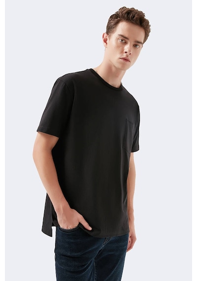 Mavi Erkek T Shirt 066248-900 Siyah Siyah
