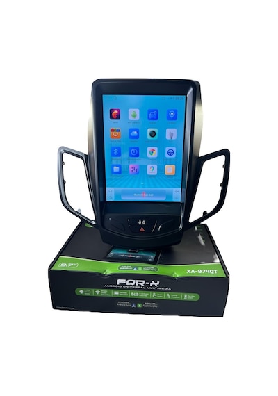 Ford Fiesta 2009-2014 For-x 4-64 Tesla Profesyonel Oem Multimedia 10"