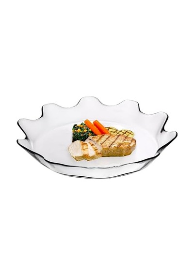 Servis Tabağı, 32 Cm Açık Gri