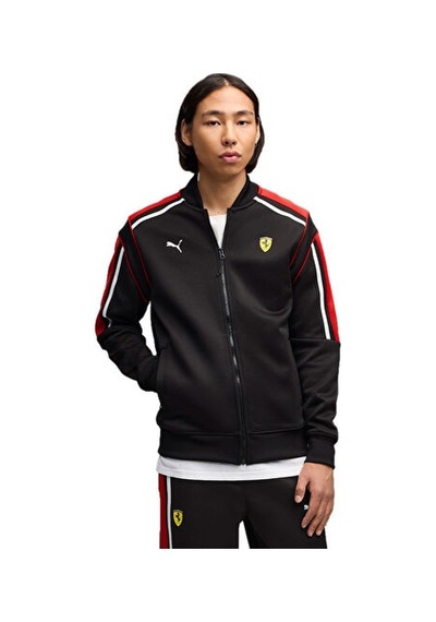 Puma Ferrarı Mt7 Track Jkt Erkek Günlük Ceket 63705701 Siyah
