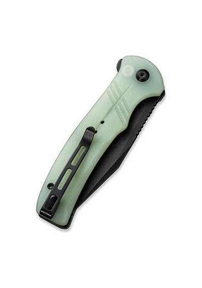 Civivi Cogent Flipper & Button Lock Knife Natural G10 Handle Kamp Çakı Yeşil