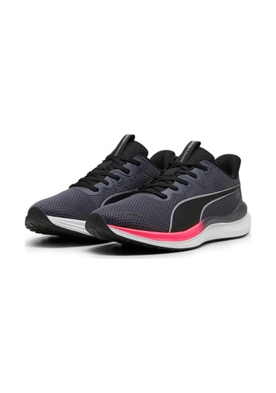 Puma 378768 33 Reflect Lite Gri-siyah-pembe Kadın Spor Ayakkabı Gri