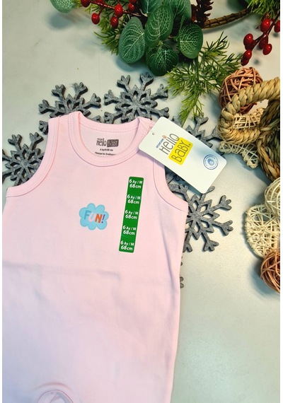 Hello Baby Pembe Tulum