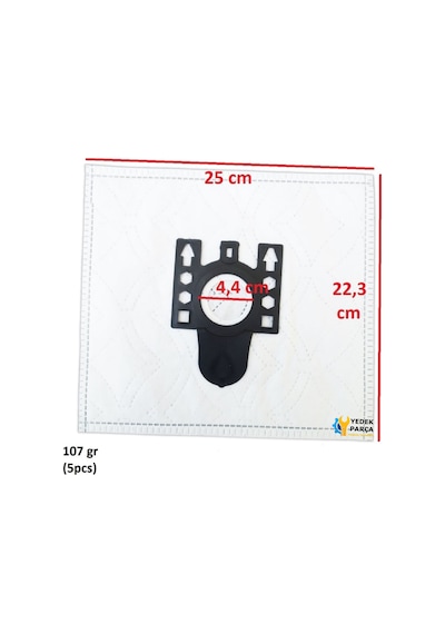 Miele Uyumlu Complete C3 Cat & Dog Powerline Sgef3 Süpürge Toz Torbası 20 Adet