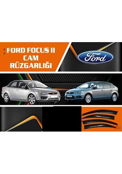 Ford Focus 2 Hb Cam Rüzgarlığı