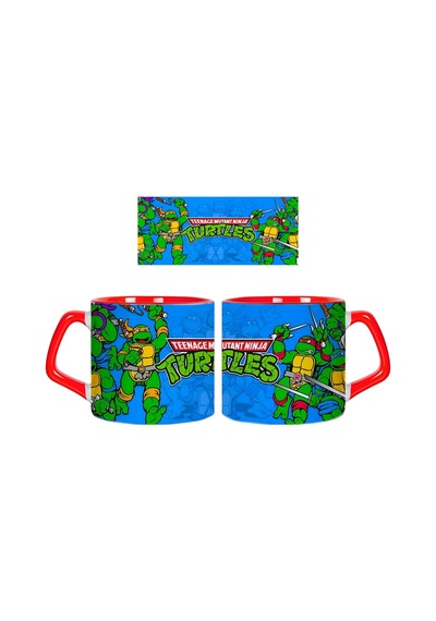 Ninja Kaplumbağalar Kupa Bardak Tek Adet 0339 Çok Renkli