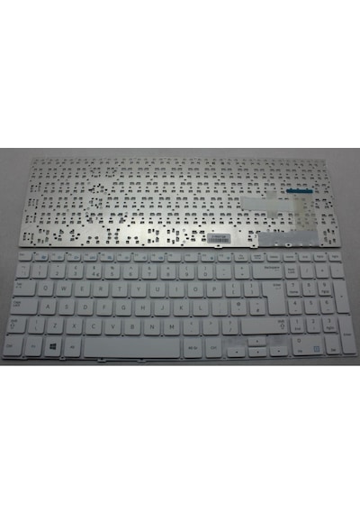 Samsung Uyumlu   Np370r5e Notebook Klavye - Tuş Takımı / Beyaz - Tr
