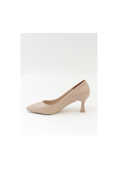 Nesilshoes Nesil Shoes Özma 7021 Ten Topuklu Kadın Stiletto