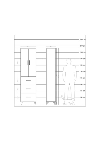 Arges Dolap 3 Raflı 3 Çekmeceli 2 Kapaklı 60x30x221 Aytaşı-ay... Aytaşı Arges Dolap 3 Raflı 3 Çekmeceli 2 Kapaklı 60x30x221 Aytaşı-ay... Aytaşı