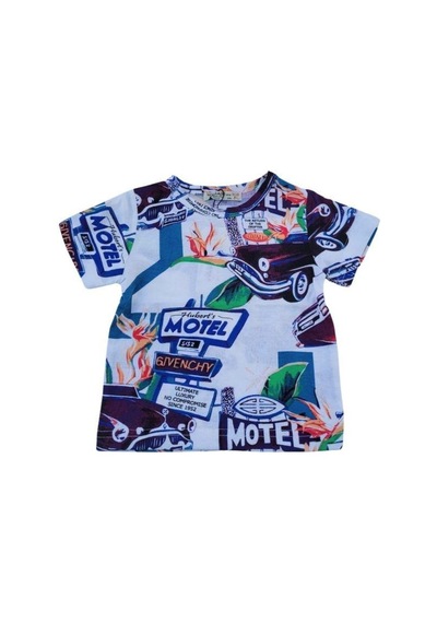 Woo Rage Erkek Çocuk Araba, Motorsiklet,panda,yazılı Tshirt-11751-mürdüm Mürdüm