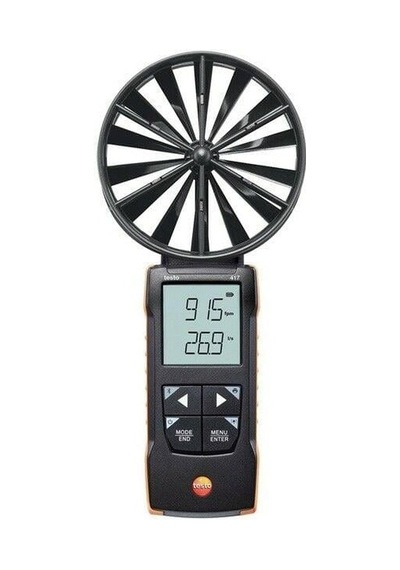 Testo 417 Akıllı Hava Hızı Ve Debi Ölçer