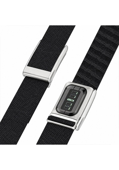 Sneezy Whoop Peak 5.0 İle  Nylon Loop Ayarlanabilir Spor Kordon Gümüş Metal Kasalı