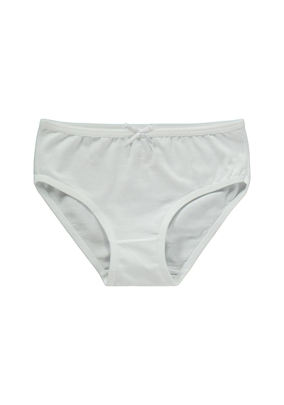 Artı Çorap Classic 3'lü Kız Slip Set - Beyaz